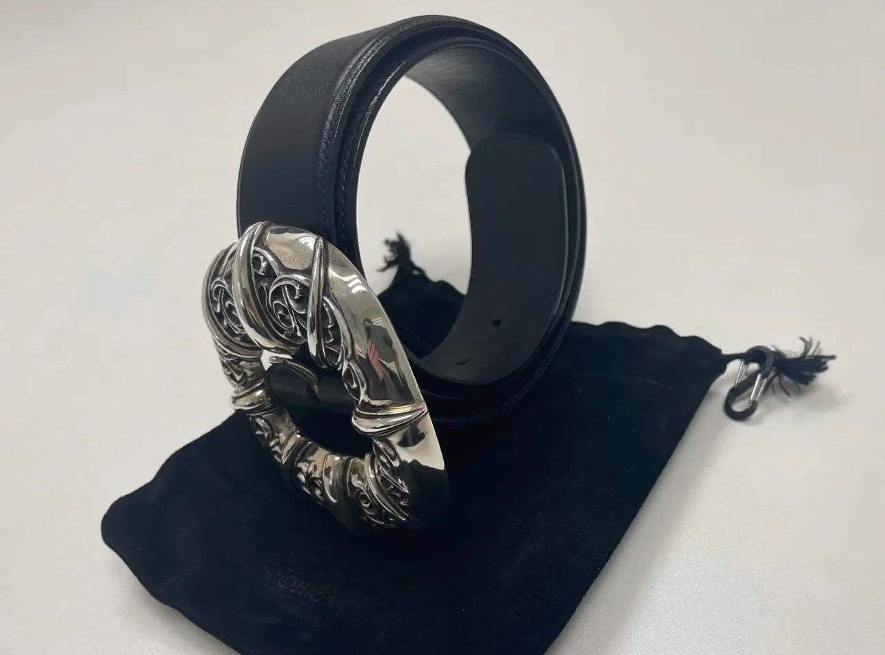 𝐂𝐡𝐫𝐨𝐦𝐞𝐇𝐞𝐚𝐫𝐭𝐬Cro Heart 3.8 Cat Claw Large Vine Flower Belt